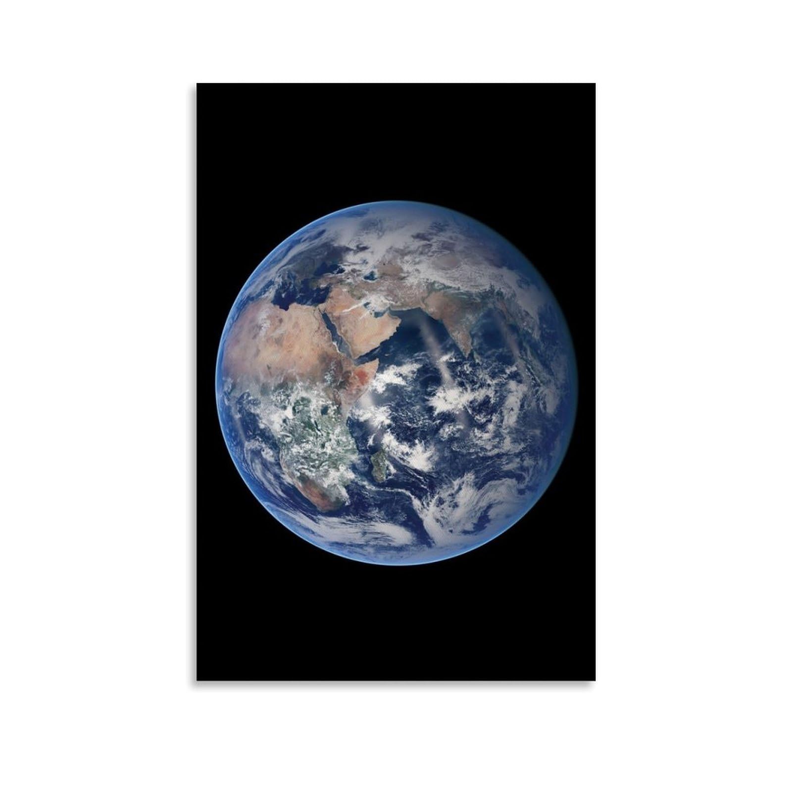 Papient Unframe-Planet Earth Blue Marble Planet Earth Blue Marble Space Poster Office Room Decor Cosmic Starry Sky Wall Art Posters For Wall Decoration 16X24inch(40X60cm)
