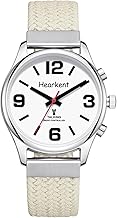 Hearkent Montre Parlante pour Femme avec Voix Française Grands Chiffres pour Personnes Malvoyantes, Aveugles ou Personnes Âgées