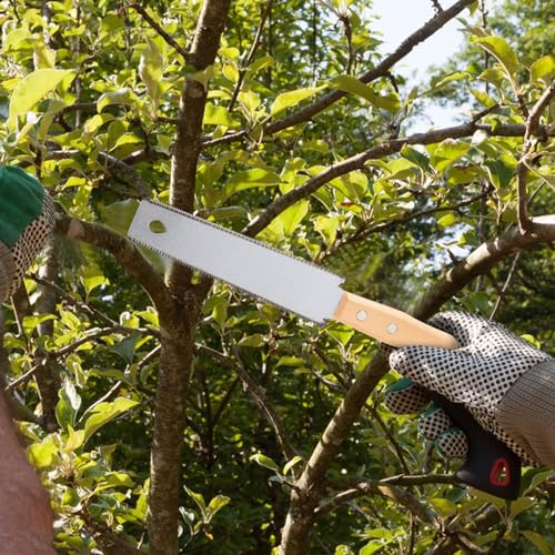 Small Japanese Hand Saw for Fine Cutting Wood, Small Woodworking Hand Saw Flexible Blade Double Edge14/17 Tpi Flush Cut Saw Wooden Handle Fine Tooth Pull for Light Woodworking Tools 7 Small Japanese Hand Saw for Fine Cutting Wood, Small Woodworking Hand Saw Flexible Blade Double Edge14/17 Tpi Flush Cut Saw Wooden Handle Fine Tooth Pull for Light Woodworking Tools - Image 7