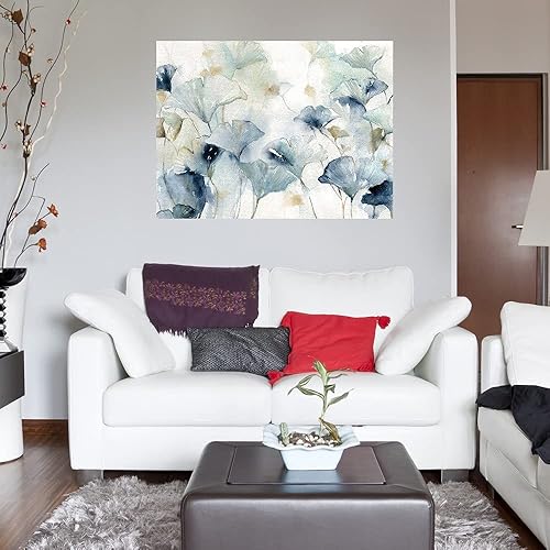 Miniatura 2 de Fine Art Canvas Glorious Ginkgo - Lienzo decorativo horizontal para pared de la artista Carol Robinson para sala de estar, dormitorio, baño, cocina,