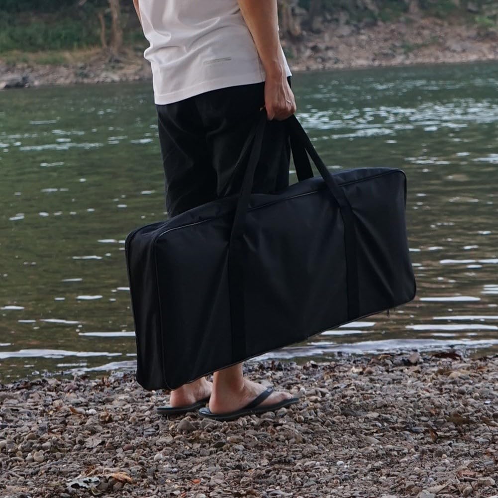 pour étagère Pliante pour bois Massif 2 Niveaux Portable Camping