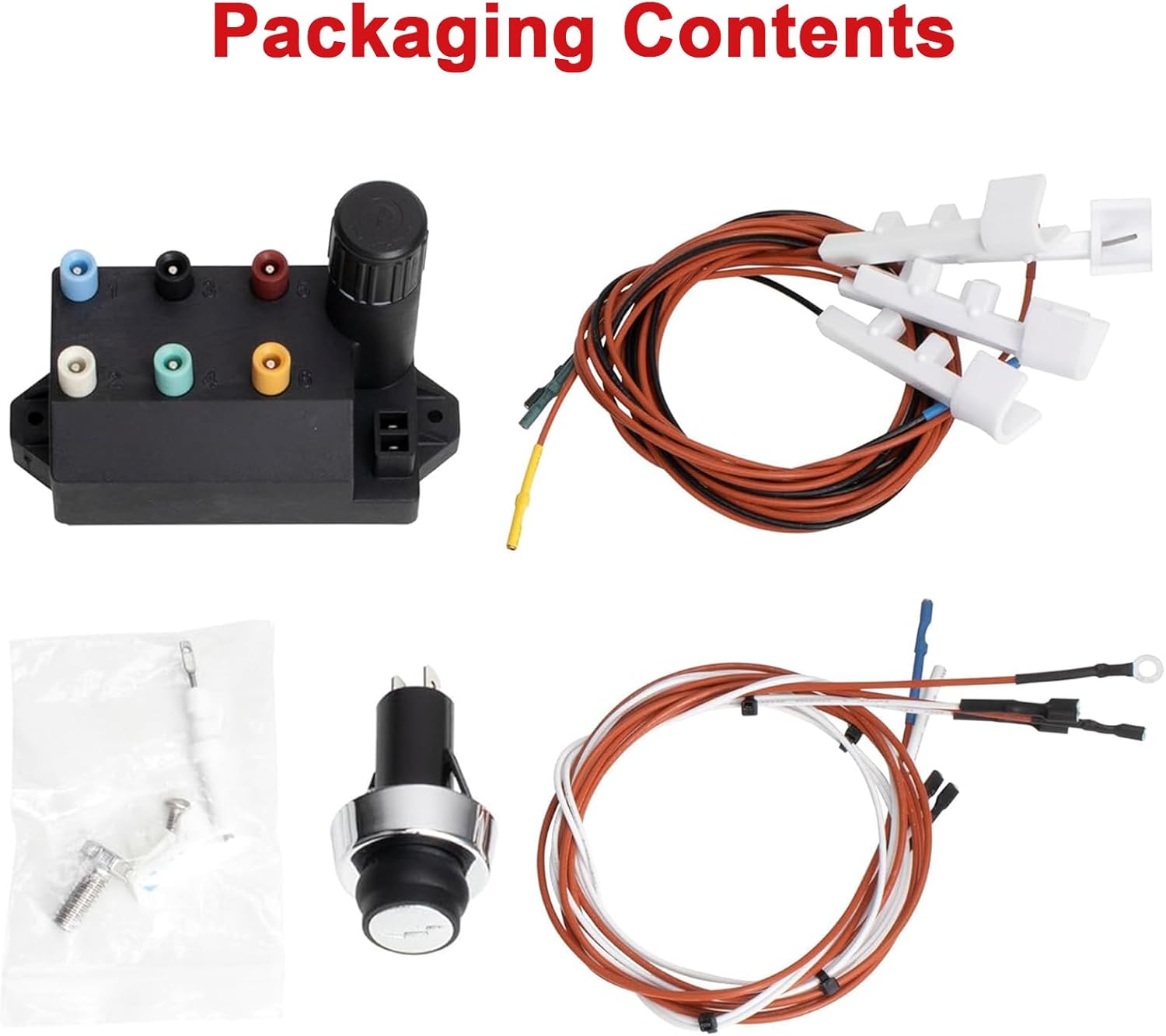 DELSbbq 67533 Grill Igniter Kit for Weber Genesis II 400 Series Gas Grills, Igniter Module for Weber Genesis II E-435 S-435 E-430 S-430 Series Model