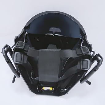 Cyclops Cyberpunk Mask Helmet Cosplay For Adult,LED Mask,Futuristic Punk Techwear,Fit Party Music Festival,Halloween