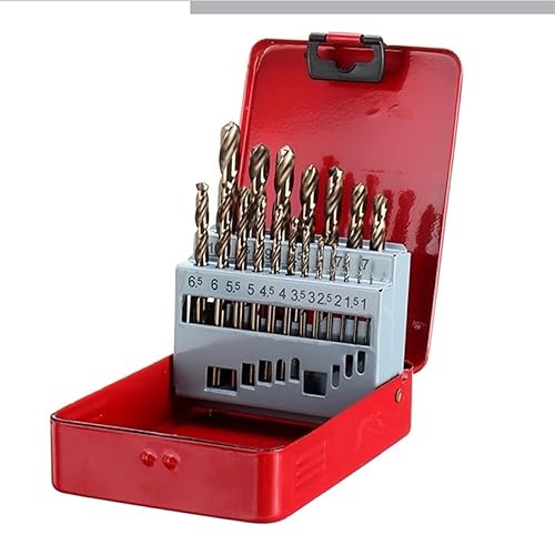 Miniatura 6 de M35 - Juego de brocas para perforación de agujero de metal, acero de alta velocidad, recubiertas de carburo duro, herramientas de carpintería