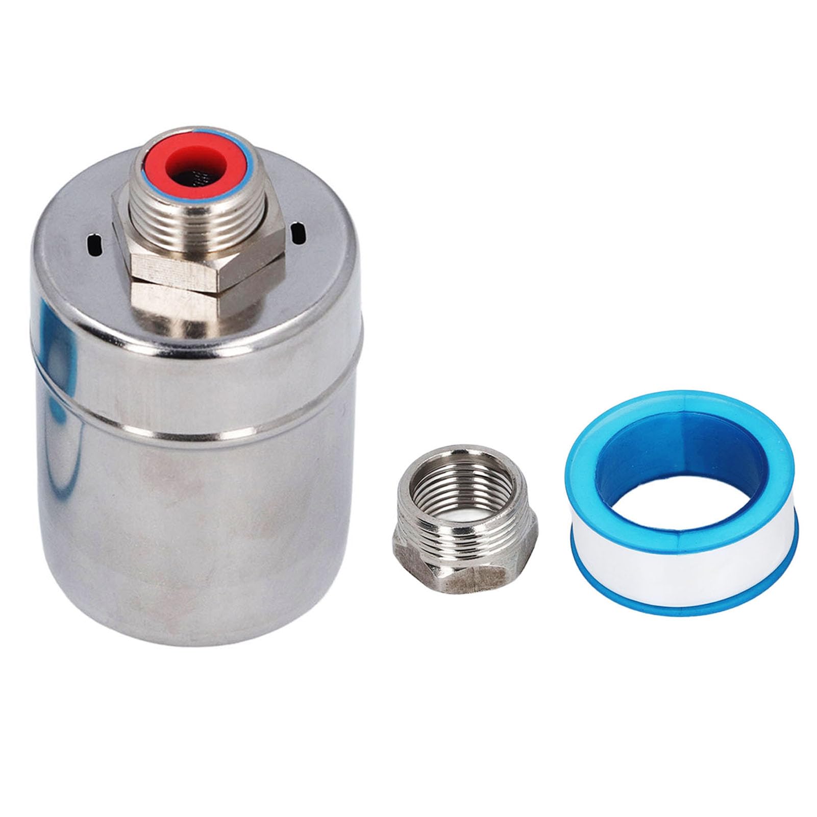 Yuecoom Float Valve, Automatic Water Level Control Float Valve, 304 Stainless Steel Mini Water Level Controller for Tank Pool DN20