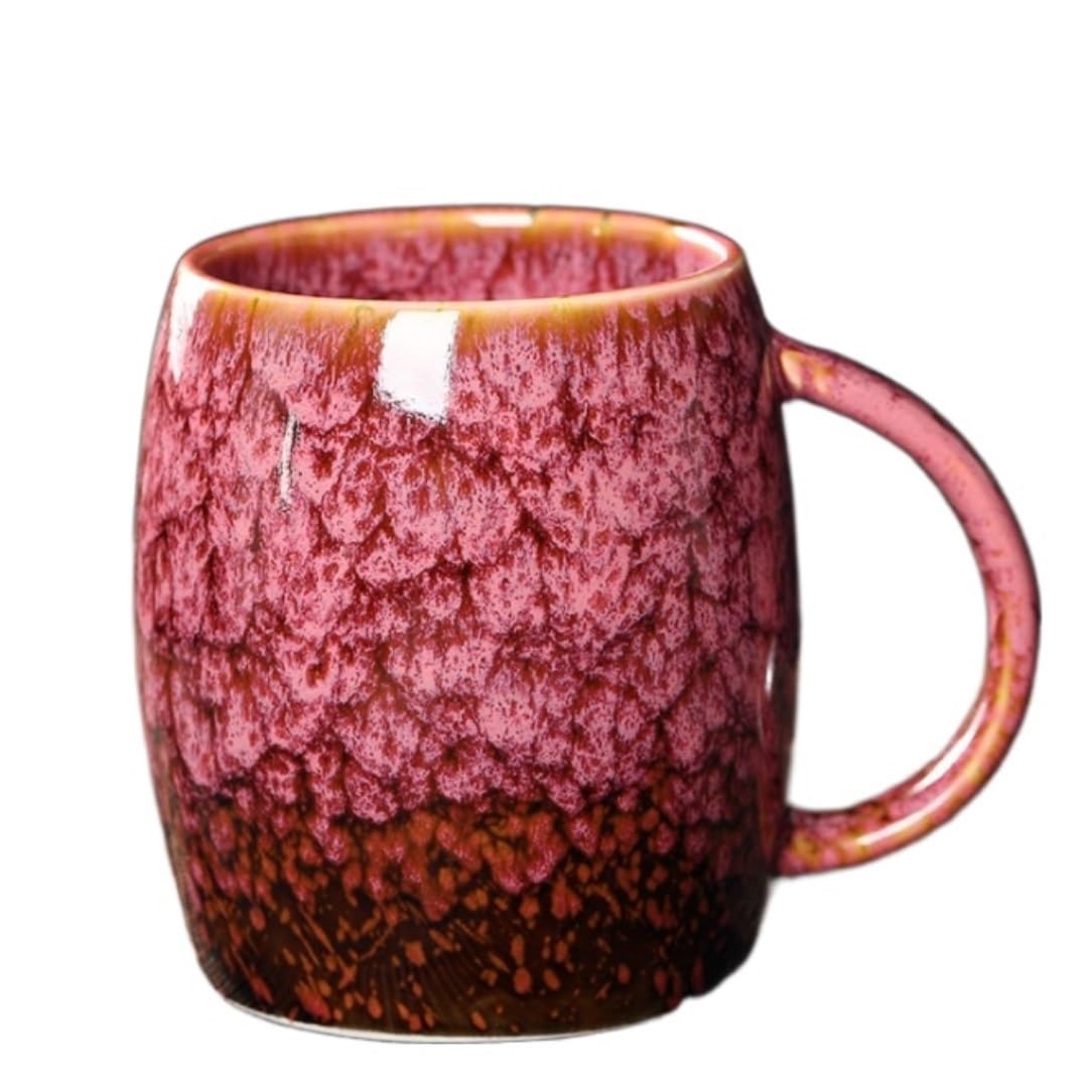 Taza de Café Tazas de Té Tazas Tazas Taza De Cerámica Porcelana Hecha A Mano Personalidad Creativa Oficina Taza Para Beber Taza De Café Para El Hogar Gran Capacidad Tazas de Cafe Taza ( Color : B , Si