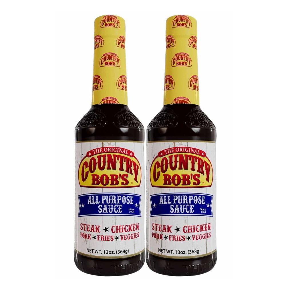 Country Bob's Seasoning & Rub Variety Pack - Includes All Purpose, Original BBQ and Sweet Honey BBQ Sauce, Seasoning Salt and Marinade