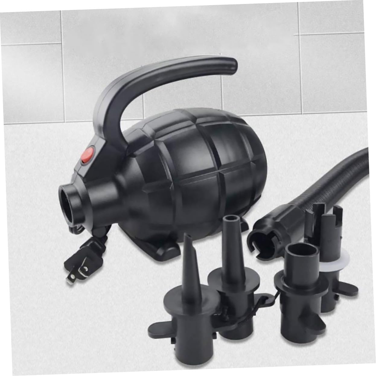 Unomor Electric Air Compressor Inflatable Pump Easy to Use for Camping Gym Quick Inflate Deflate