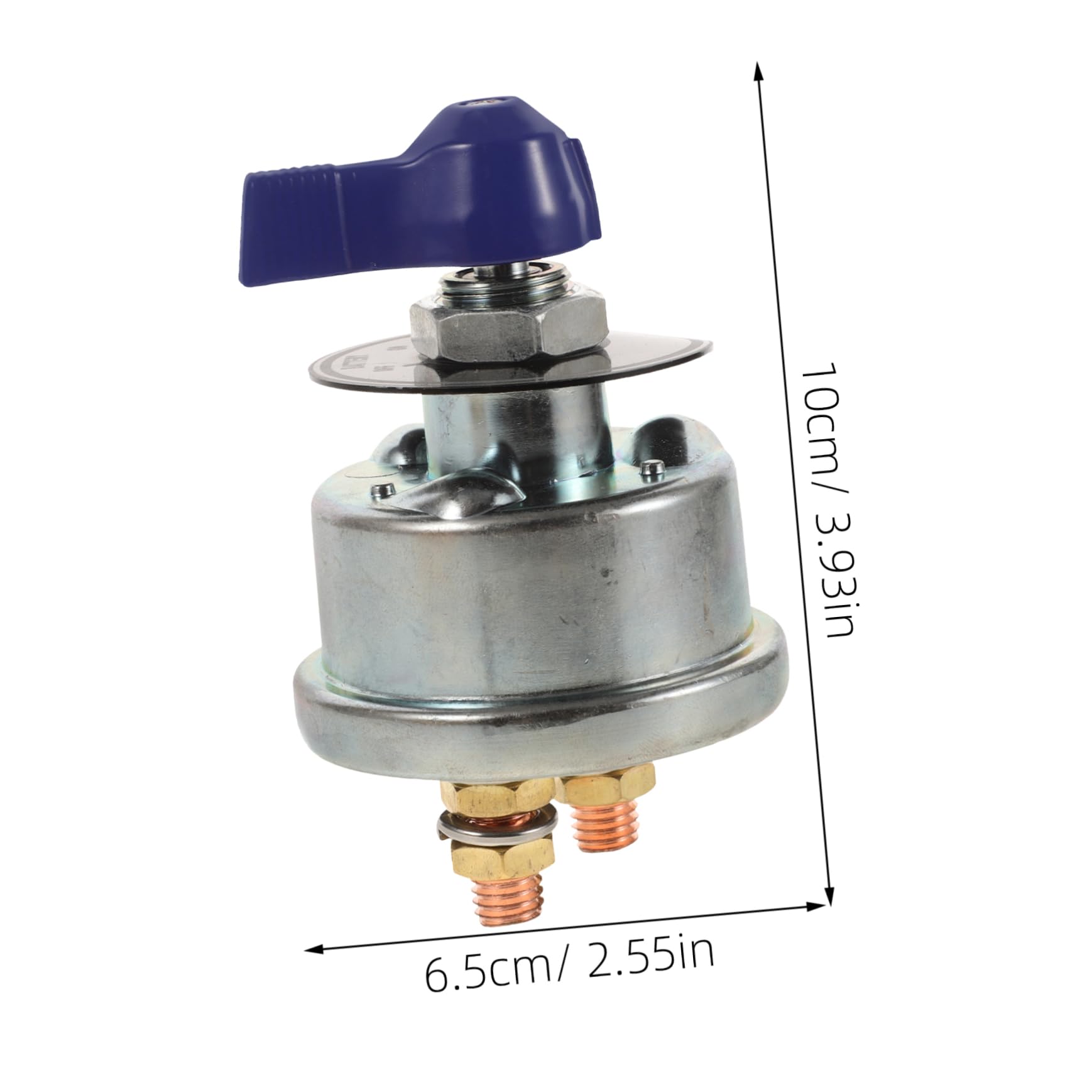 PRETYZOOM Heavy Duty Rv Battery Disconnect Switch for Boats Marine Toggle Switch