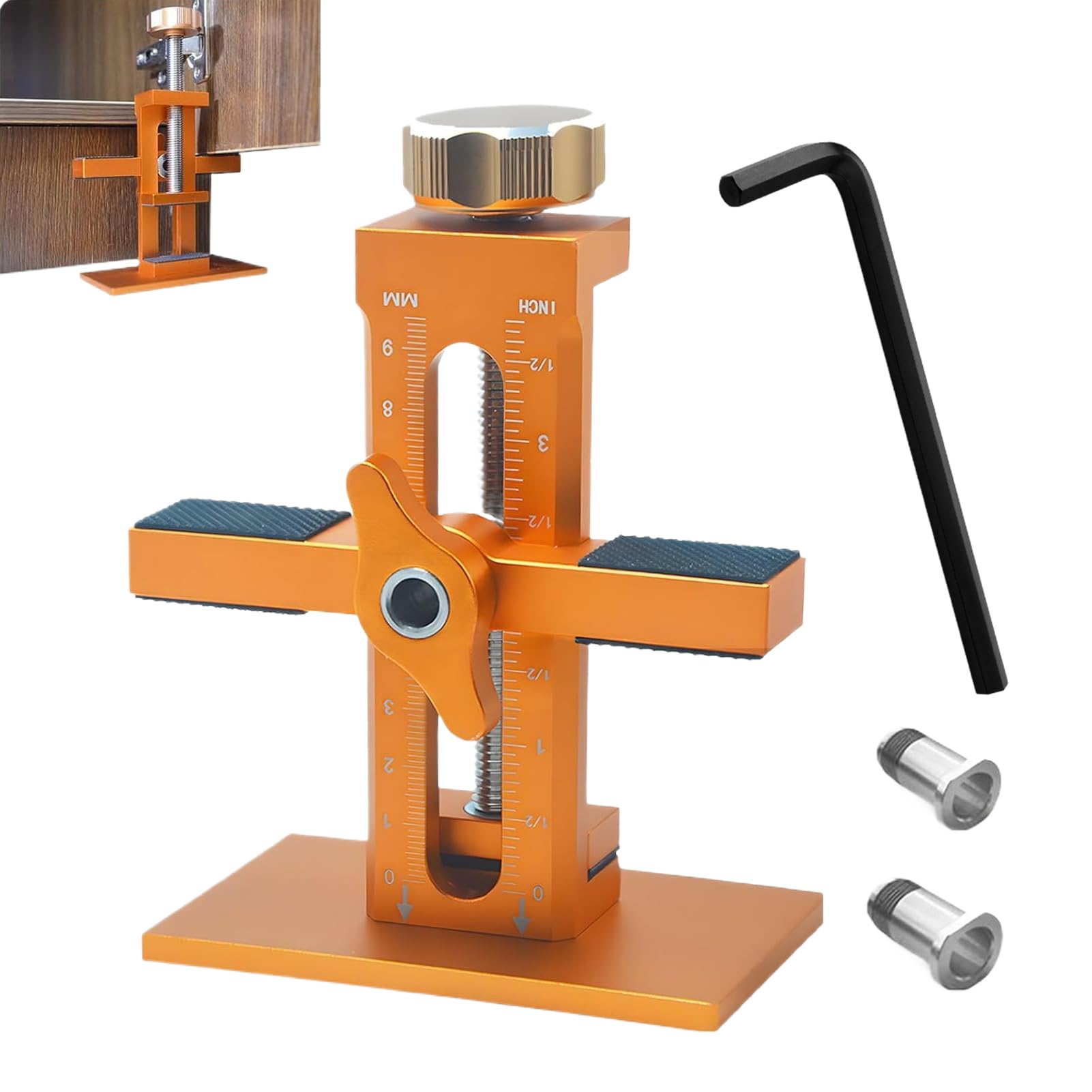 Outil installation porte armoire guide reglable pour meuble cuisine