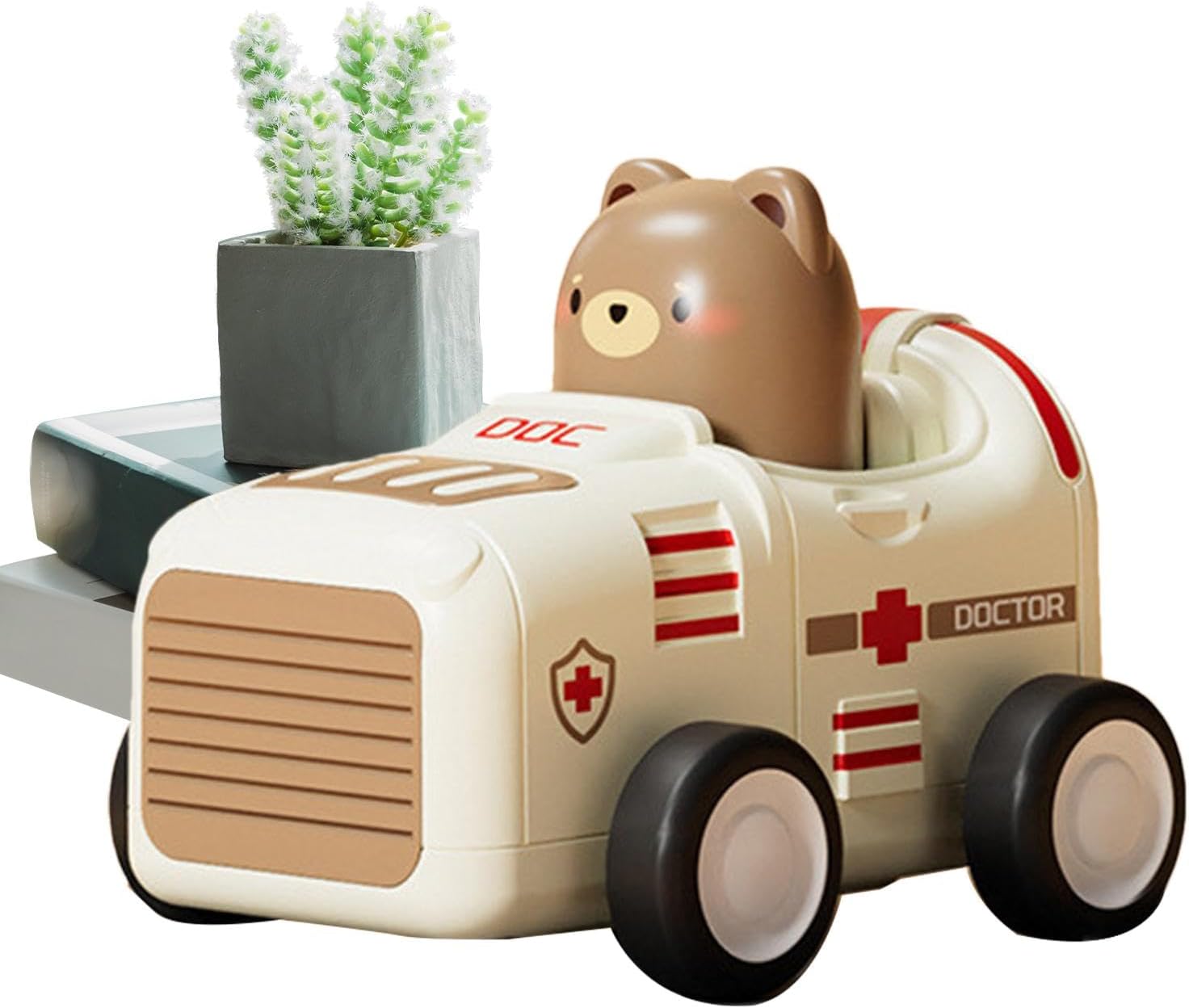 Toddler Animal Car | Friction Powered Vehicle | Cute Inertia Pull Back Toy Car | Toddler Car Toy | Friction Car for Kids | Innovative Toy Vehicles | Pull Back Vehicle Toy for Children Boys Girls