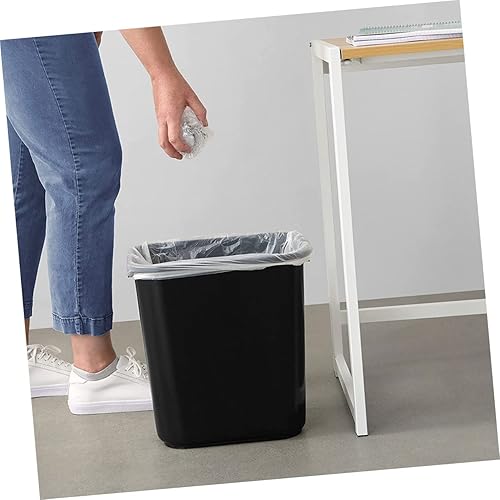 Miniatura 9 de Cubo de basura de cocina, 1 bote de basura para dormitorio, cesta de basura de cocina, contenedor de basura con tapas, baño, oficina, cesta de