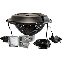 Kasco VFX Series Aerating Pond Fountain with LED Lights LED3C11 - 3/4 HP 120V Single Phase with 100ft Power Cord | Beautiful Display | Efficient Pond Aeration Systems | Floating Fountain with Lights