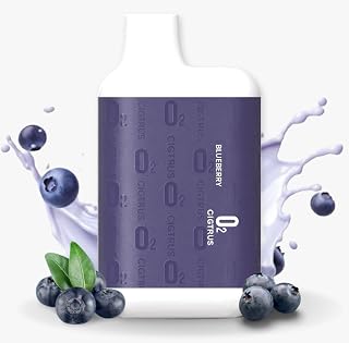 O₂ Cigtrus Oxygen Inhaler - Portable Breathing Inhaler to Support Altitude, Performance & Health, Compact Pocket-Size Design for Daily Energy, Focus & Pre Workouts (Blueberry)