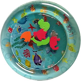 Toyvian Tapete De Brincar Infantil Tapete De Brincar Para Bebês Brinquedos Para Recém-Nascidos Almofada De Água Inflável Almofada De Água Inflável Almofada De Água Para Bebês