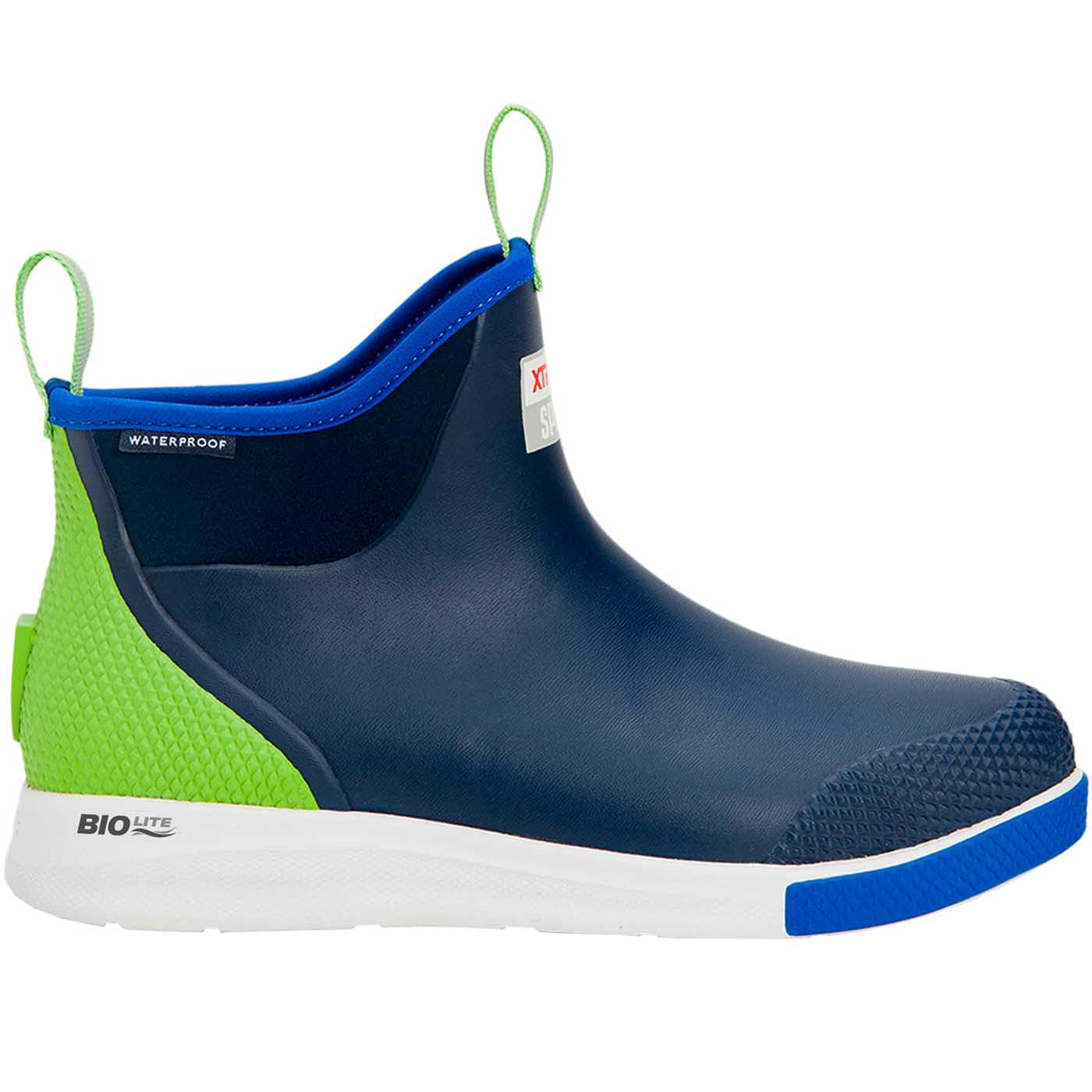 Xtratuf Men's 6 Inch Sport Ankle Deck Boot, Blue, Size 7