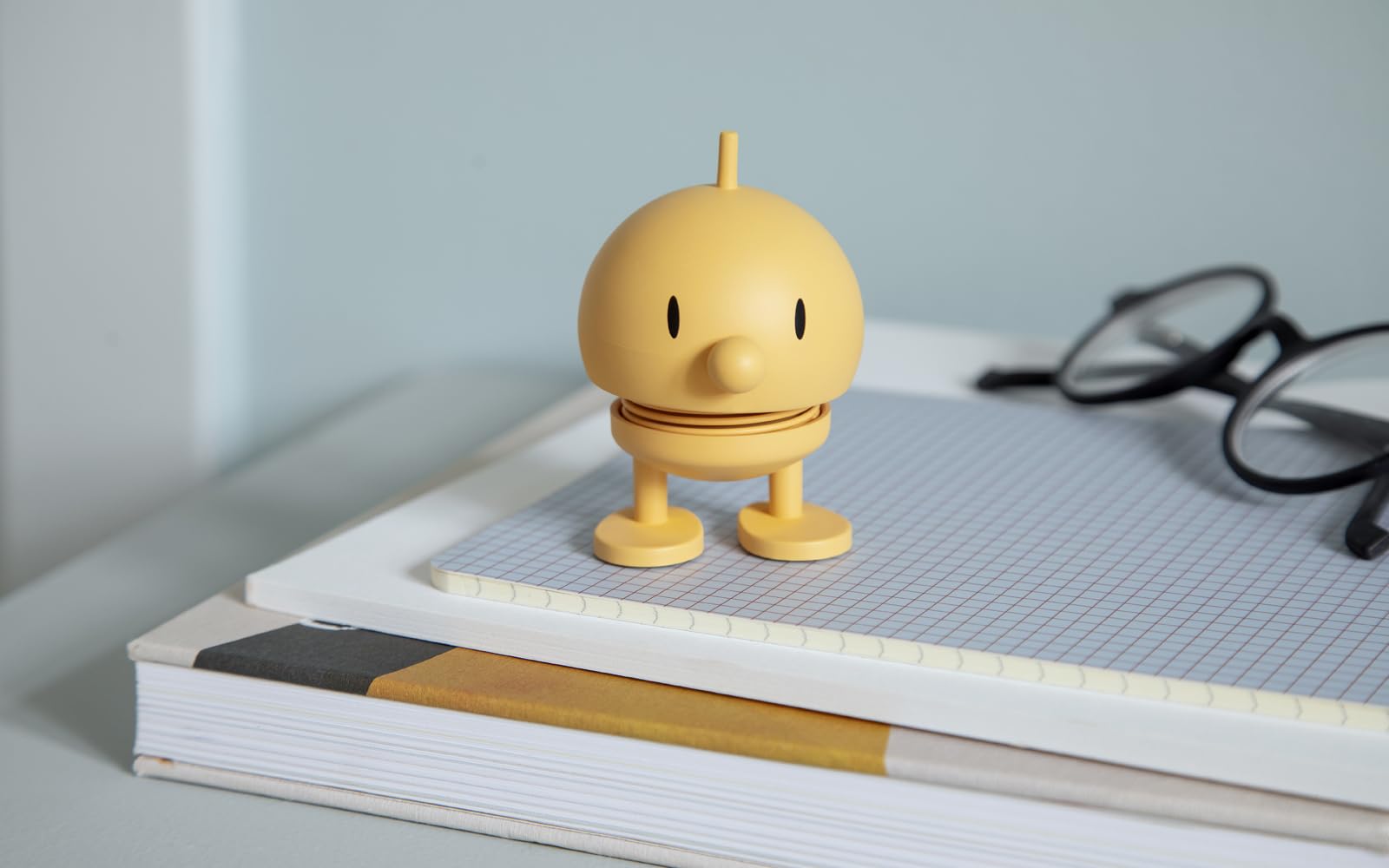 Hoptimist Soft Bumble Wobbly Figure Decoration, Scandinavian Desk and Office Gadget, Fun Collectible Gift for Men and Women - Image 4
