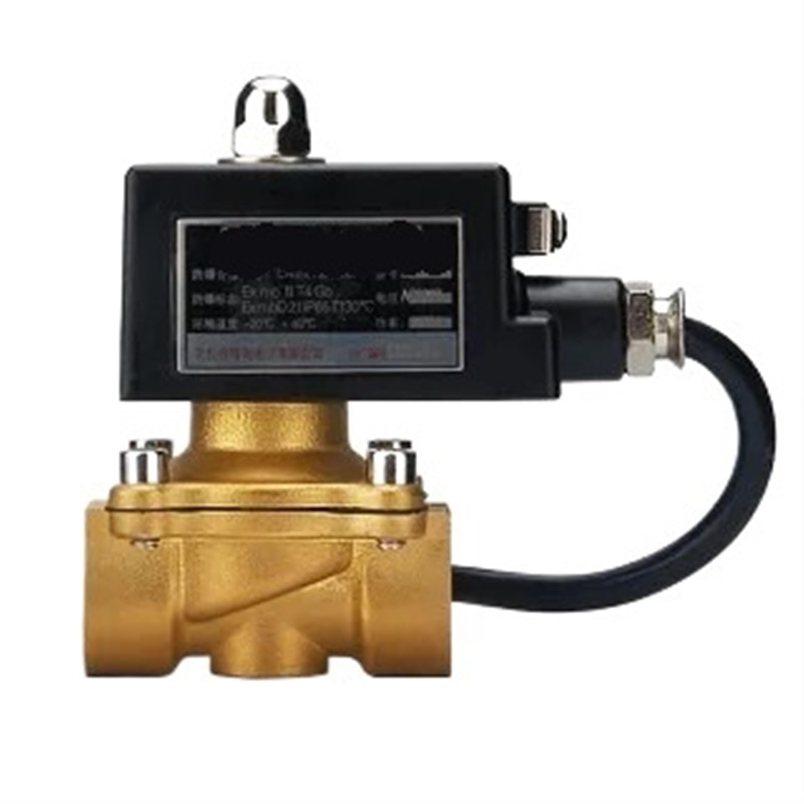 Électrovanne 12V DN15 en laiton contre les fuites de gaz et de liquide