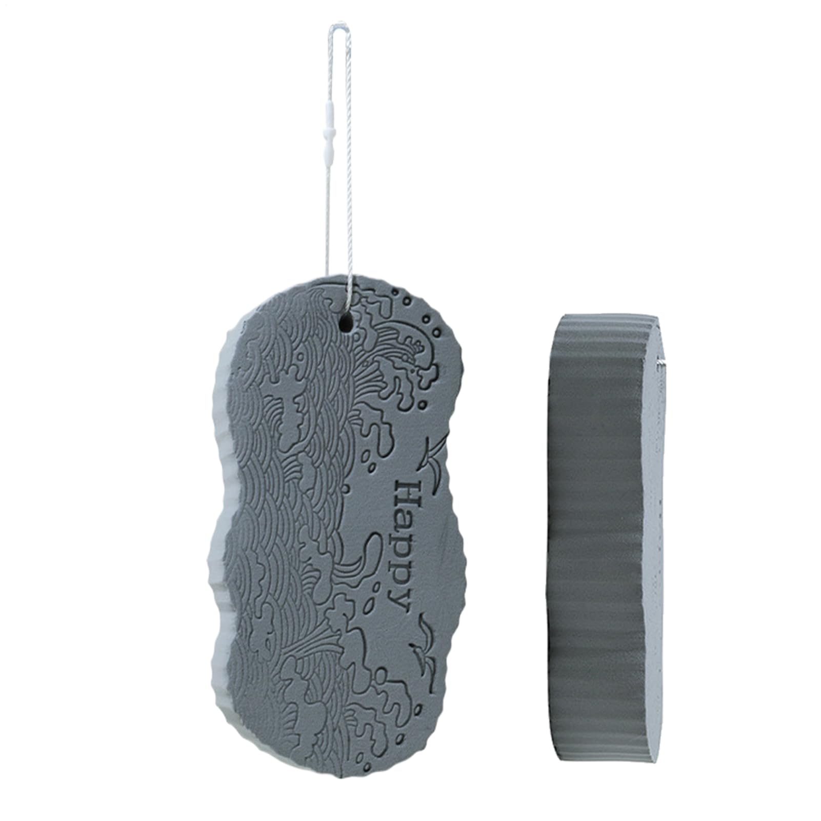 Magic Bath Sponge - Super Soft Dead Skin Remover for Kids & Adults | Reusable Peeling Body Scrubber, Sensitive Skin | Gentle Bath Sponge for Deep Cleaning & Smoothing