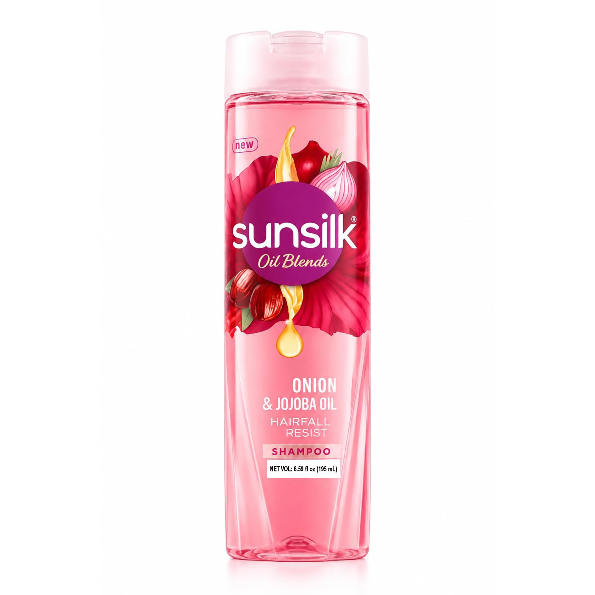 sunsilk Onion & Jojoba Oil Hairfall Shampoo - 6.59 fl oz (195 mL)