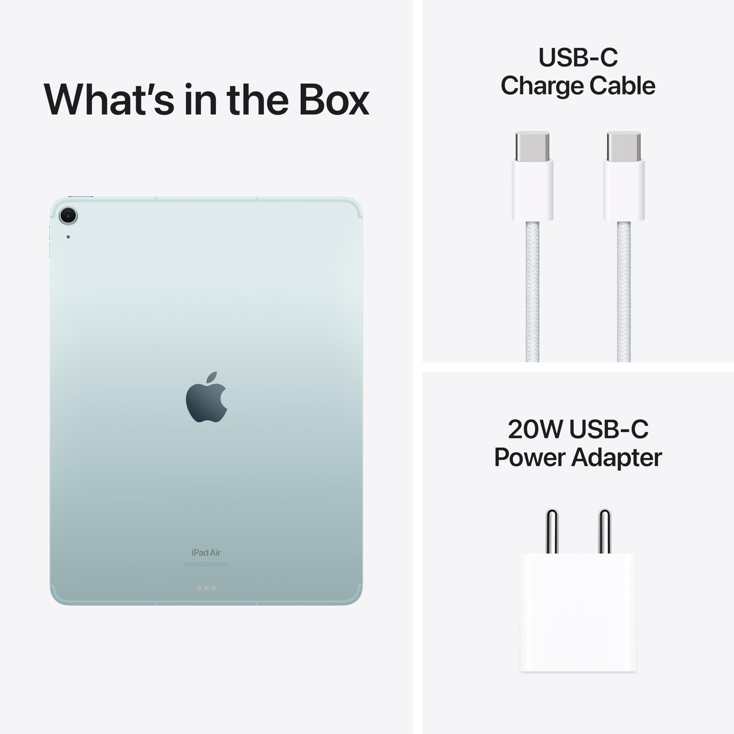 Apple iPad Air 13″ (M2): Liquid Retina Display, 512GB, Landscape