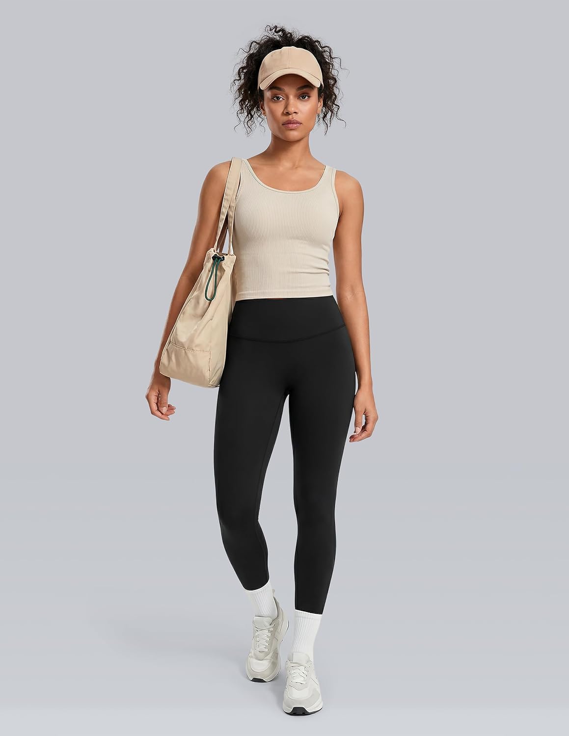 Colorfulkoala Dreamlux No Front Seam Leggings for Women 25"/28" Inseam, High Waisted Buttery Soft Yoga Pants - Image 6