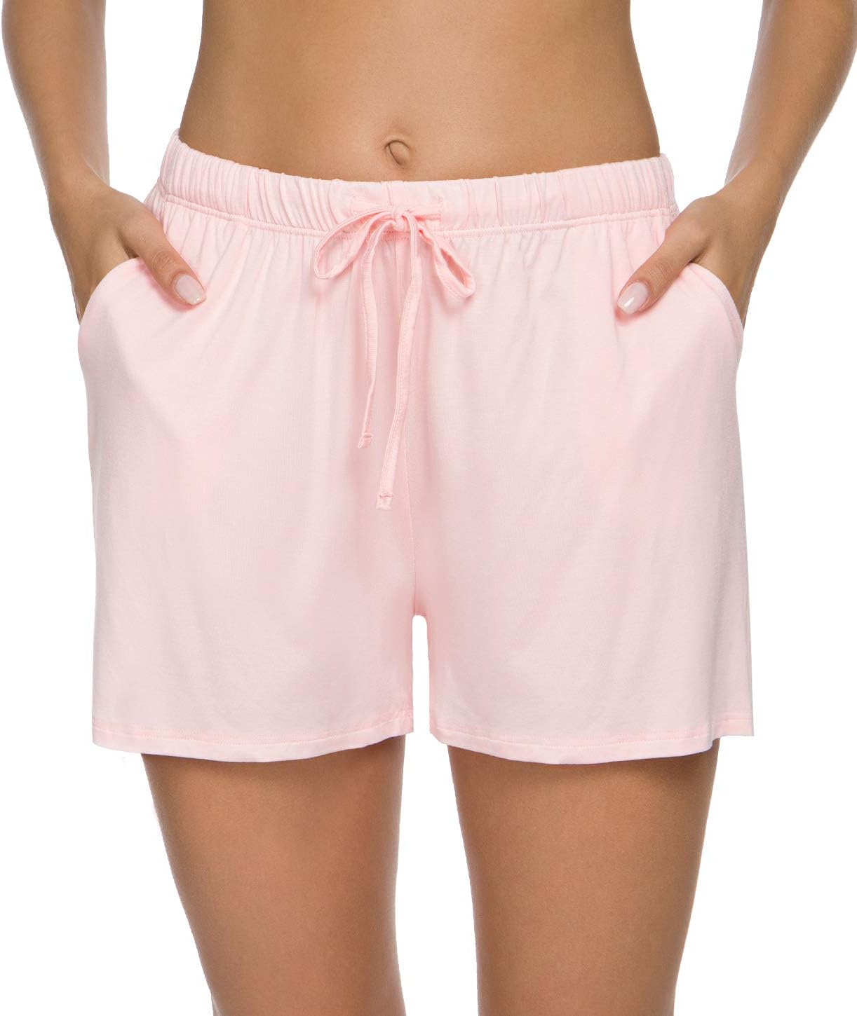 AMVELOP Women's Pajama Bottoms | 1-2-Pack Sleep Shorts with Pockets S-XL - Image 3