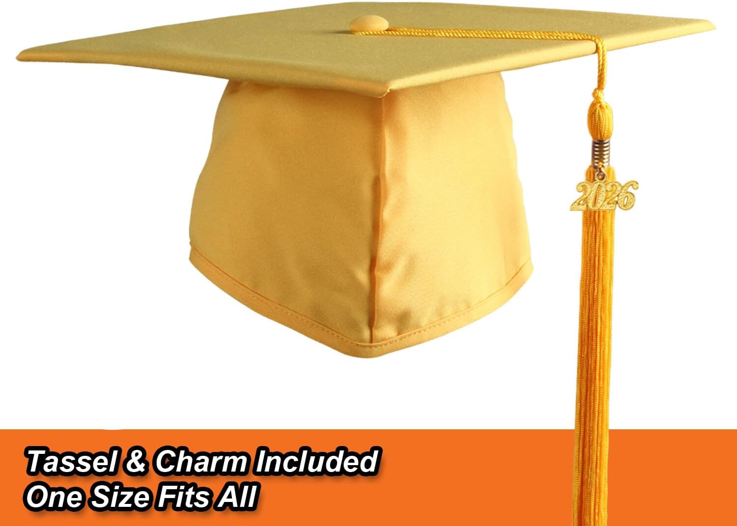 OSBO GradSeason Unisex Matte Adult Graduation Gown Cap Tassel Set 2025 - Image 4