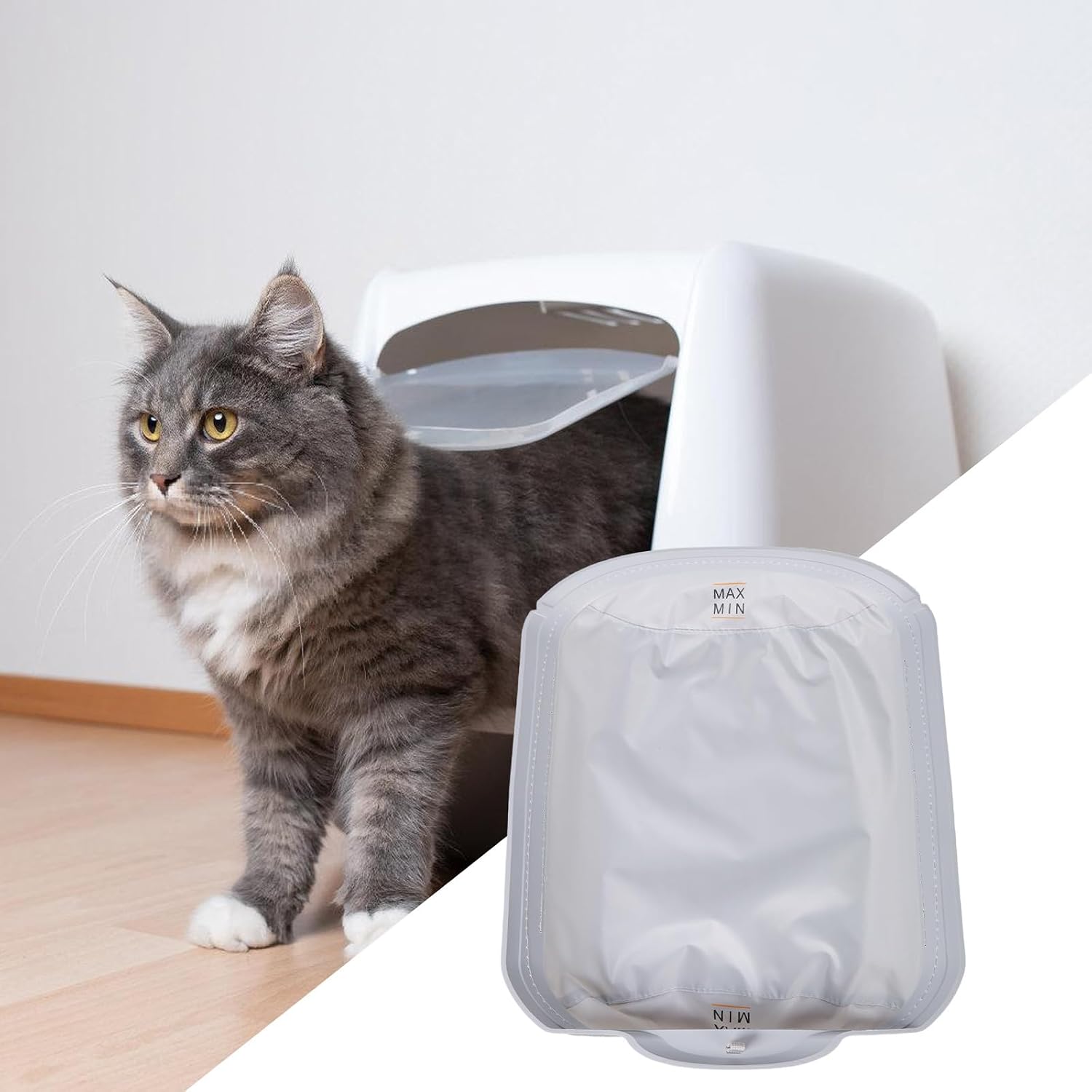 Replacement Tray for Self-Cleaning Litter Box, Resists Water Scratches Simple Install Pad for Selfcleaning Litter Box