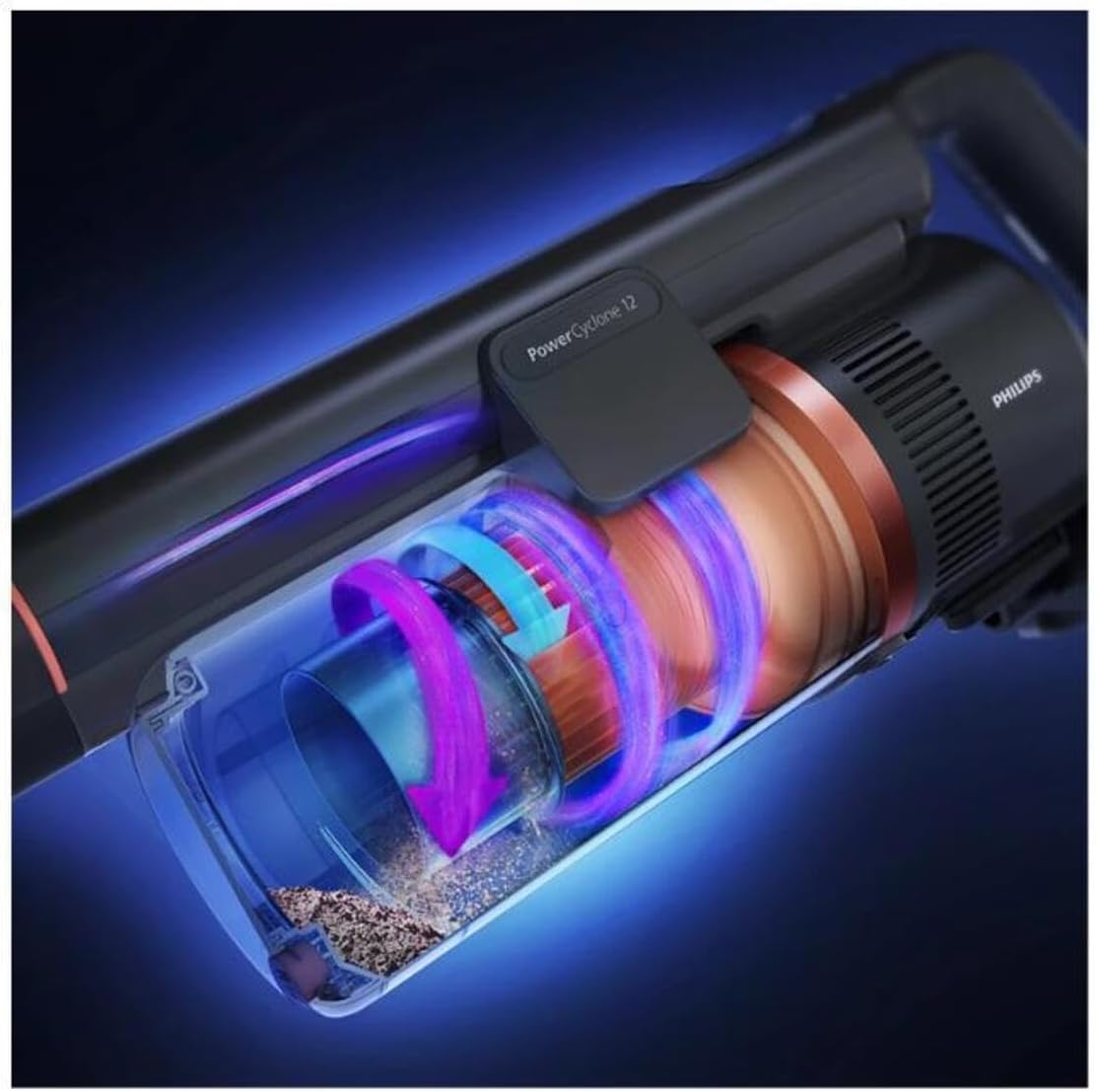 Philips Xc8054/01 Kablosuz Şarjlı Dikey Aqua Süpürge