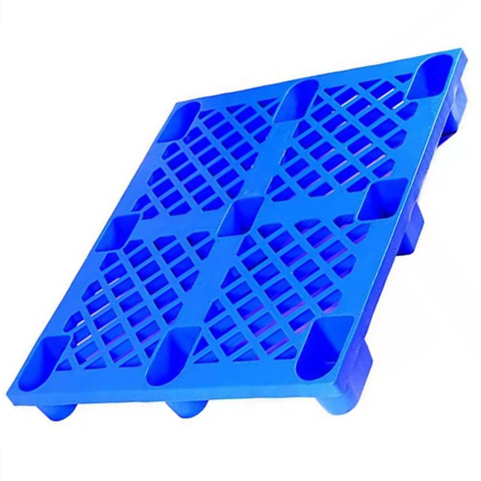 Pallet logistici, Griglie di spedizione, Pallet da Pavimento Leggeri, Leggeri Senza ristagno, Adatti per Negozi di Alimentari, Hotel, farmacie (Colore: Blu, Dimensioni: 800x1000mm)