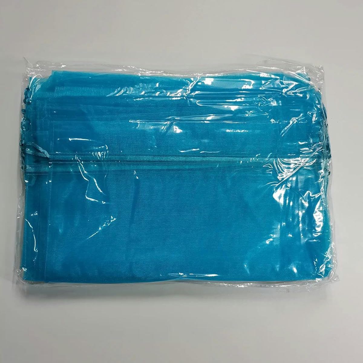 Woreczki z organzy na prezenty, 50 sztuk/partia 35x50CM duży rozmiar wesele pakowanie prezentów torba z organzy woreczki boże narodzenie urodziny torby do pakowania biżuterii etui(Grey)