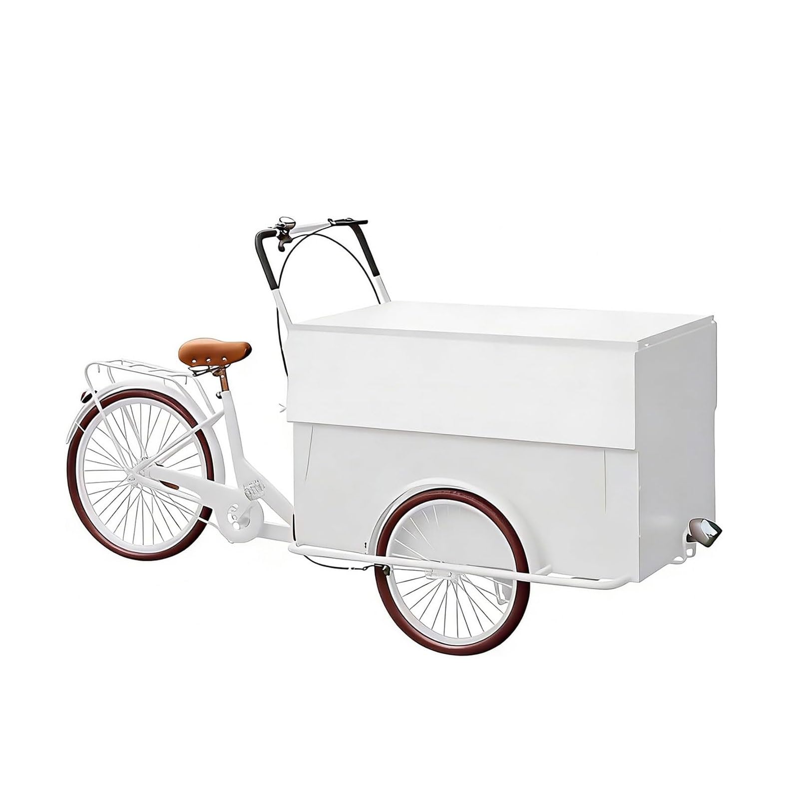 Mobile vending tricycle, Tricycle Multicolor Multiple Sizes Parasol Box Market, Festival(B,Without Umbrella)