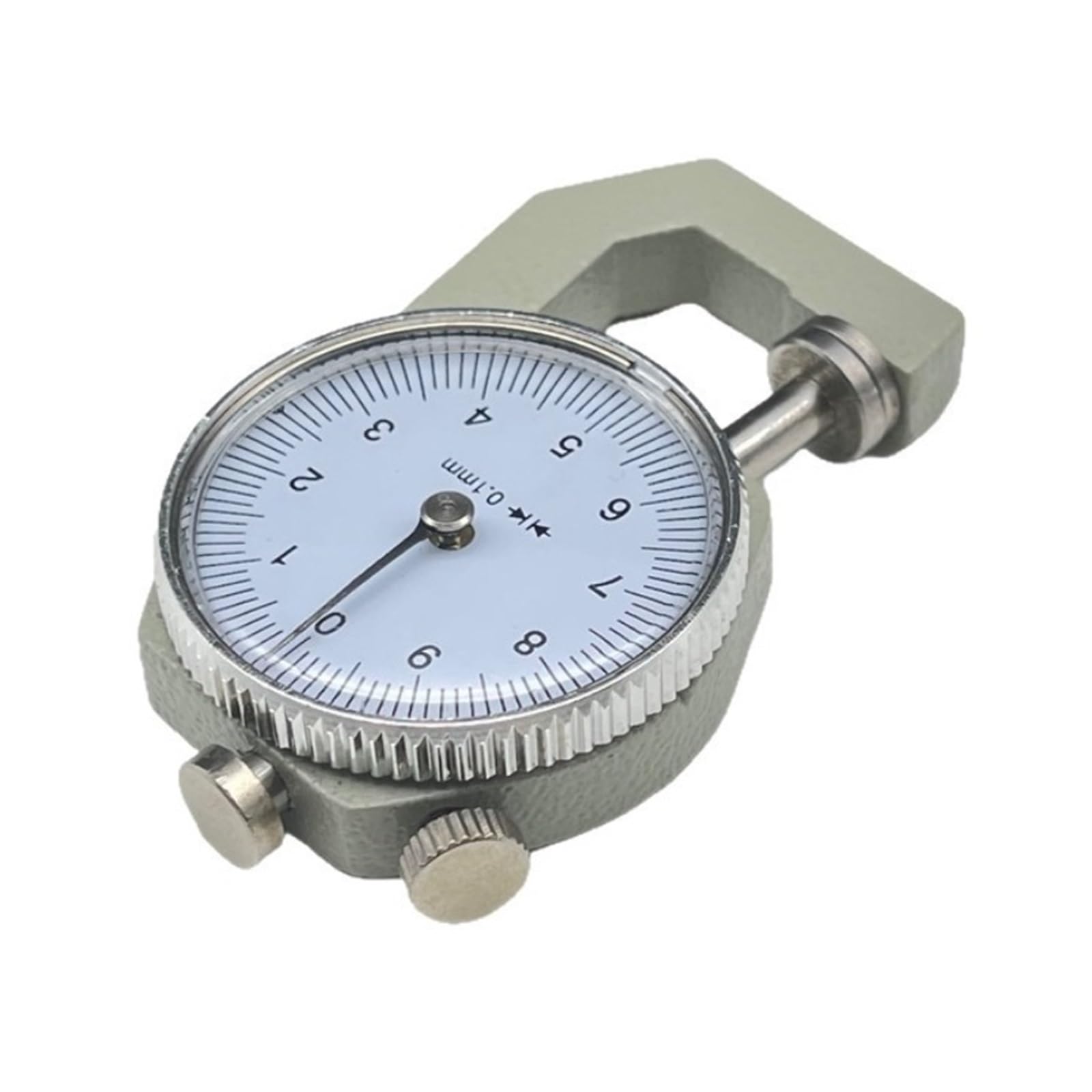 Calibrador de espesor de alta precisión con cabezal y regla de medición de perlas con bloqueo de 0-20/0,1 mm(Big number)