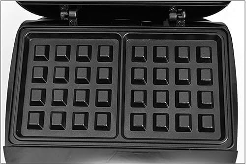 Miniatura 4 de PochY 110V220V Mini Maker para gofres individuales, con fácil de limpiar, máquina de desayuno, máquina de cocina casera, superficies antiadherentes,