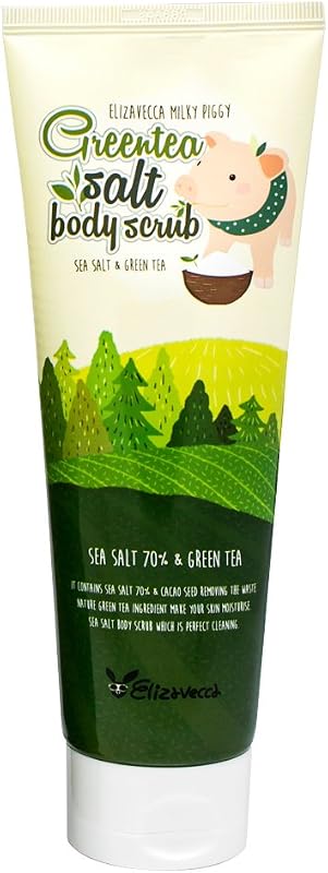 Elizavecca Milky Piggy Greentea Salt Esfoliante Corporal 300 g