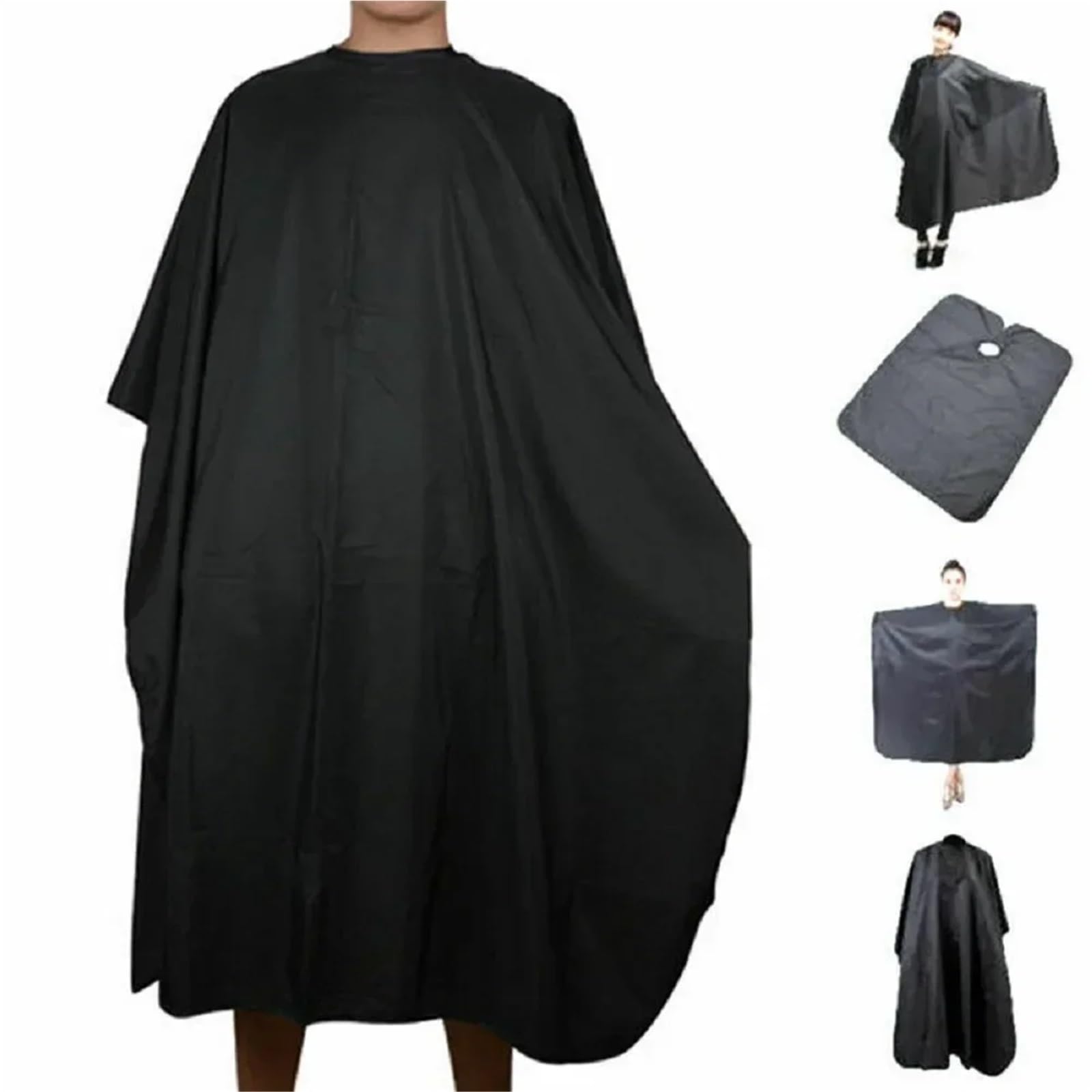 Capa Peluqueria Capa de Corte de Pelo Impermeable, patrón de Corte de Pelo, Capa de peluquería, Delantal de Peluquero, Bata Envolvente, Herramientas, Delantal de Peluquero
