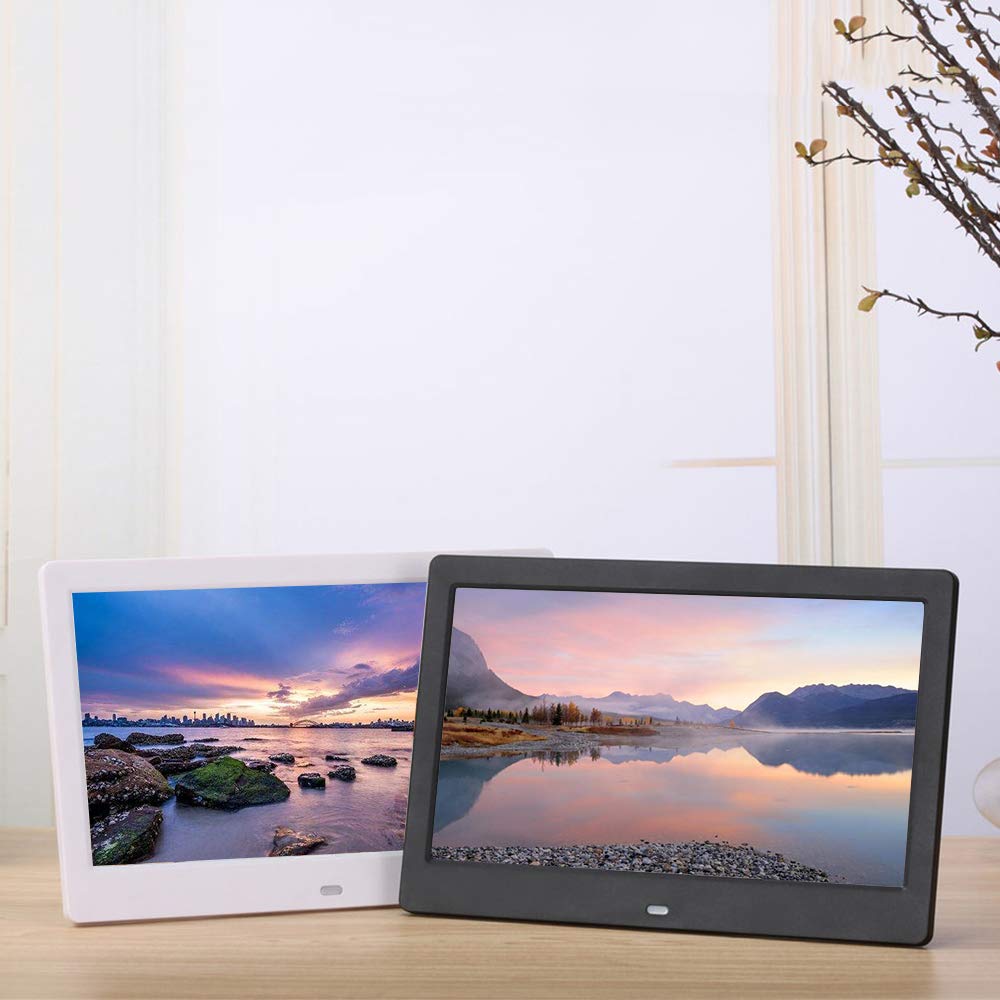 Cyfrowe ramki na zdjęcia fabryczna sprzedaż bezpośrednia 10-calowy panoramiczny elektroniczny album fotograficzny HD LED 10-calowy maszyna reklamowa elektroniczna ramka na zdjęcia domowy