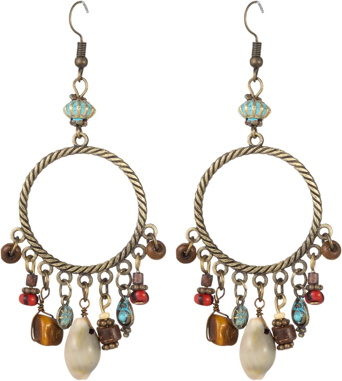 Boho earrings vintage dangle for women bohemian style