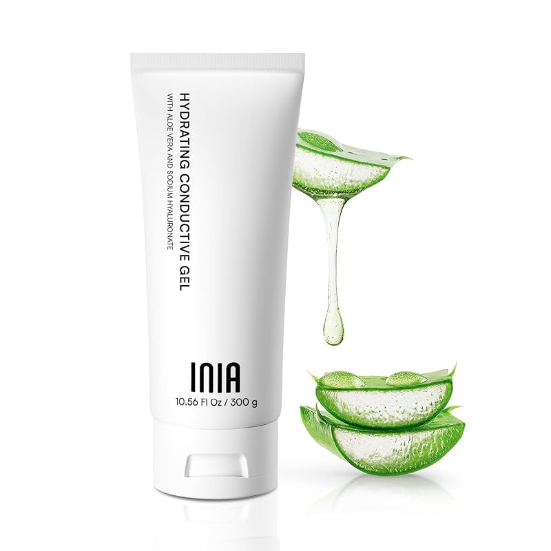 Gel condutor INIA para aparelhos faciais e corporais, 300 mL