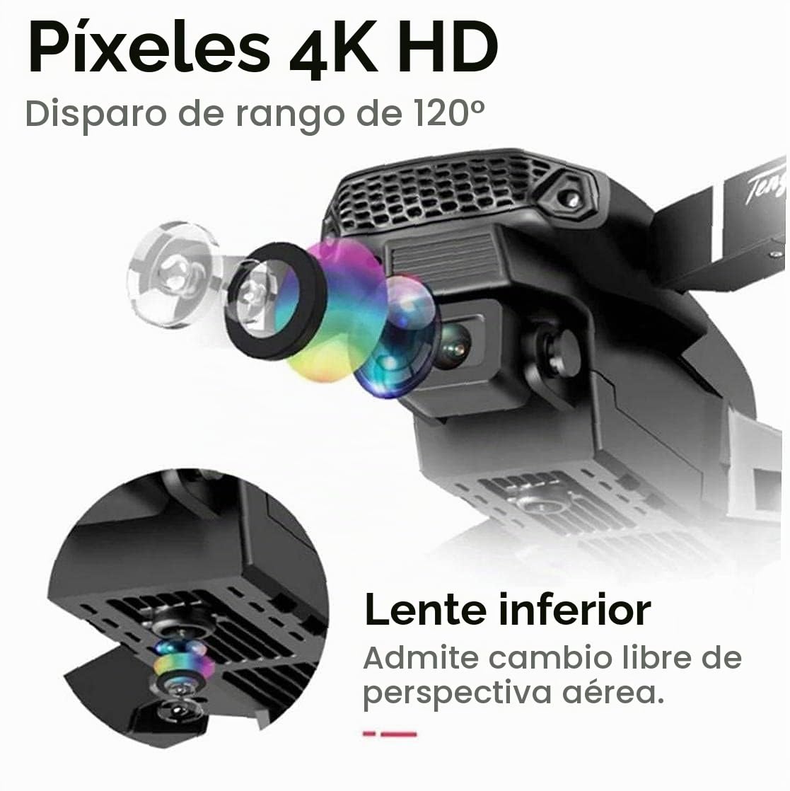 Gps Drone E88 Pro Para Adultos Cámara 4K Plegable Video En Vivo Drone Rc Quadcopter Organizar Aviones Con 1 Batería