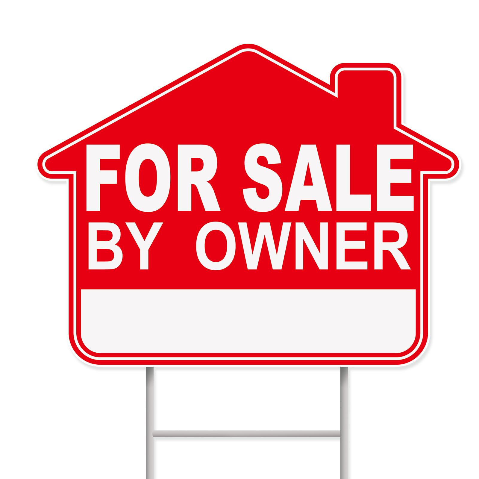 For Sale By Owner Yard Sign, 1-Pack 17