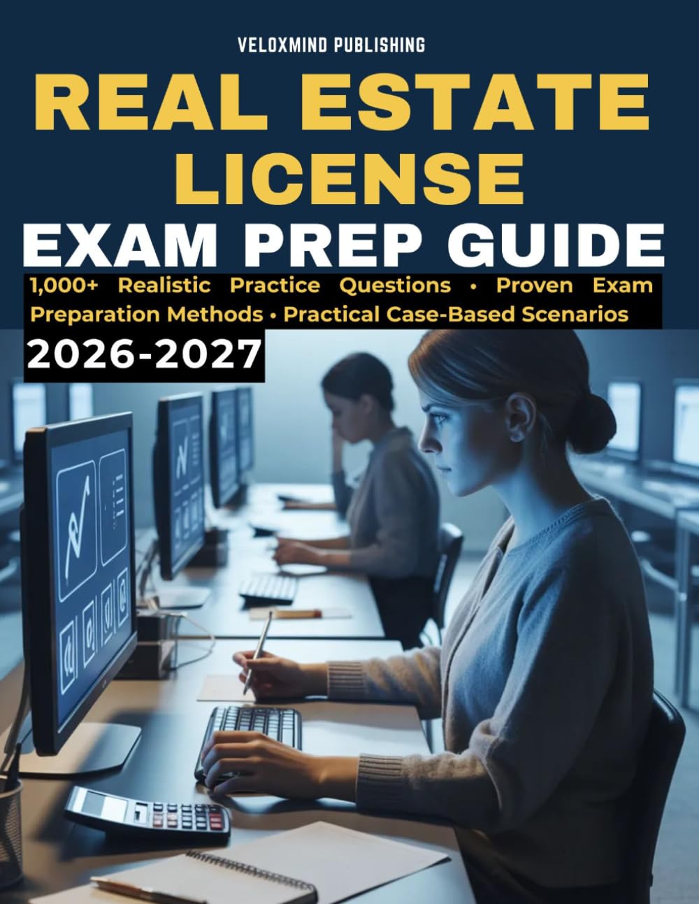 Real Estate License Exam Prep Guide 2026–2027: 1,000 Practice Questions with Detailed Explanations, Case Studies, and Proven Strategies for Passing Your Real Estate Exam on the First Attempt