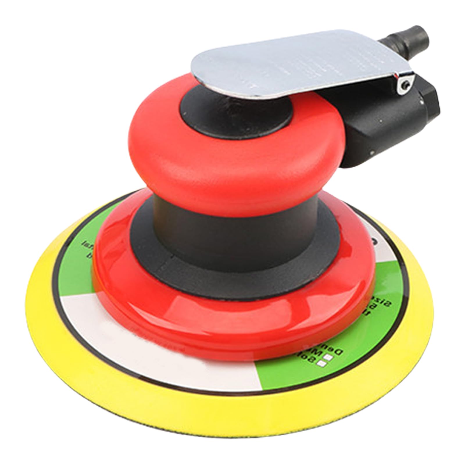 5 / 6inch Car Polisher Adjustable Pneumatic Polishing Machine Metal Waxing Sanding Rust Removal Machine for Car Professional Detailing Tool