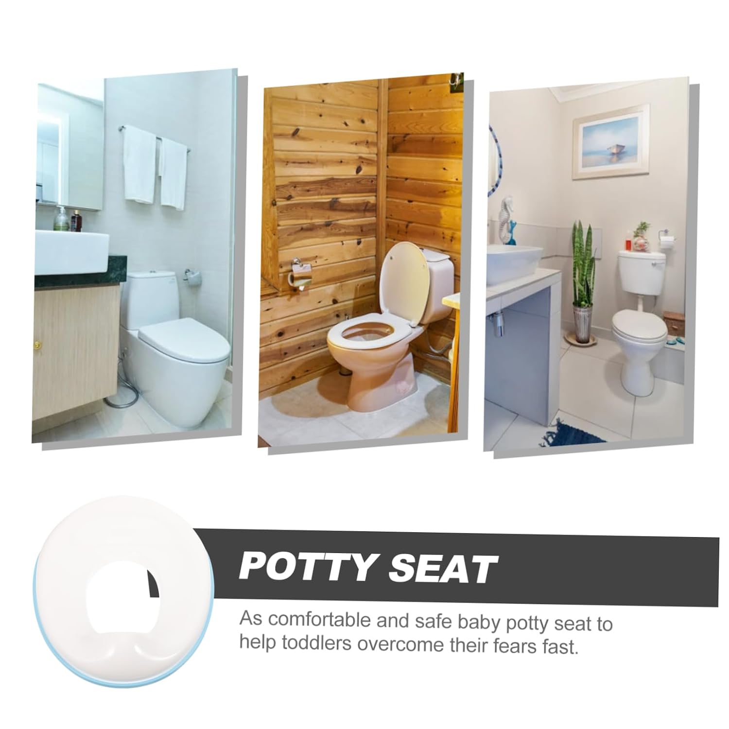 Abaodam Boy Girl Potty Seat Boy Girl Potty Training for Toilet Comfortable and Stable