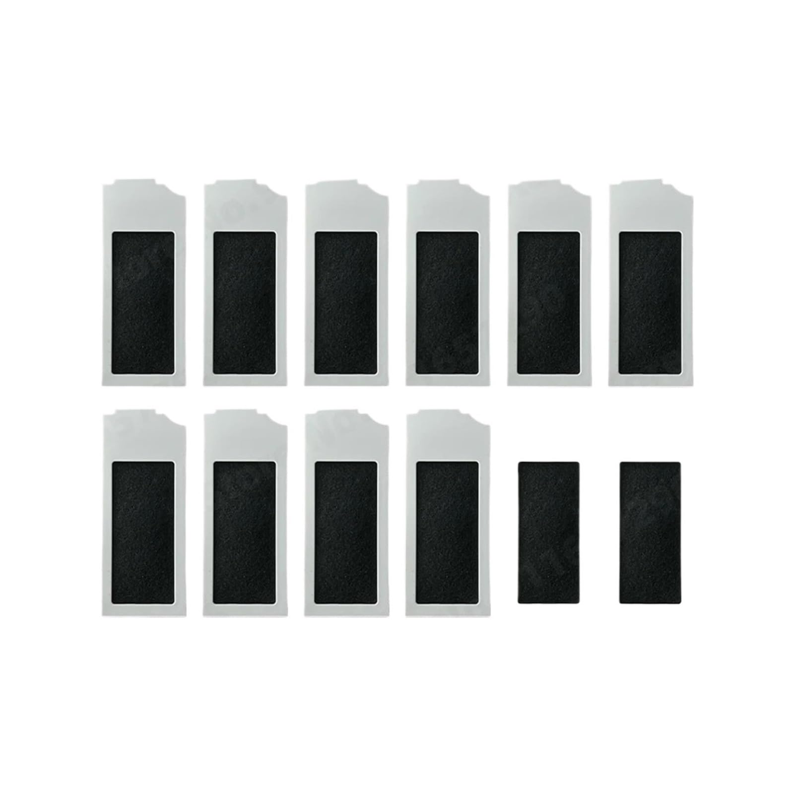 LTDXLNBWQ Compatible With ECOVACS Deebot N20 N20 PLUS N20 PRO PLUS Spare Parts Main Side Brush Hepa Filter Mop Cloth Replacement Accessories(12 Pcs)
