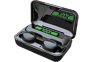 TNSo Bluetooth Earbuds 5.3 True Wireless Earphones