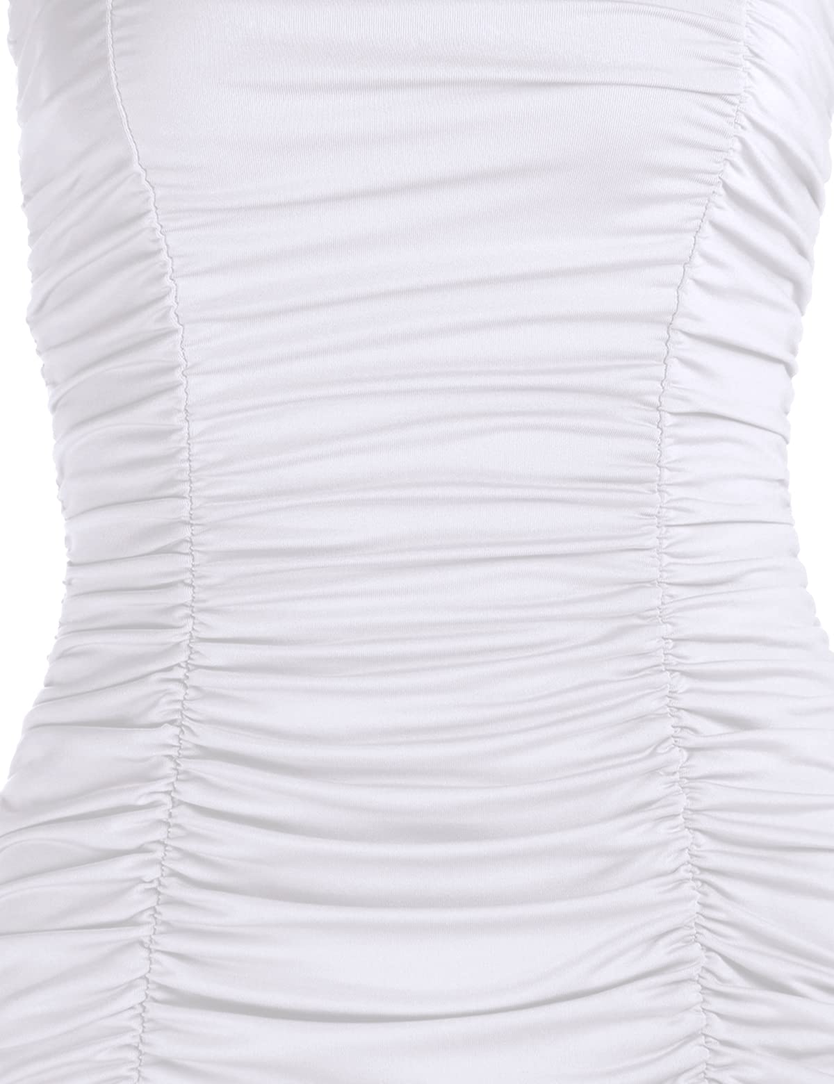 meilun Vestido ajustado sin tirantes sin mangas de las mujeres Mini Bodycon Vestido corto lápiz Vestidos de fiesta