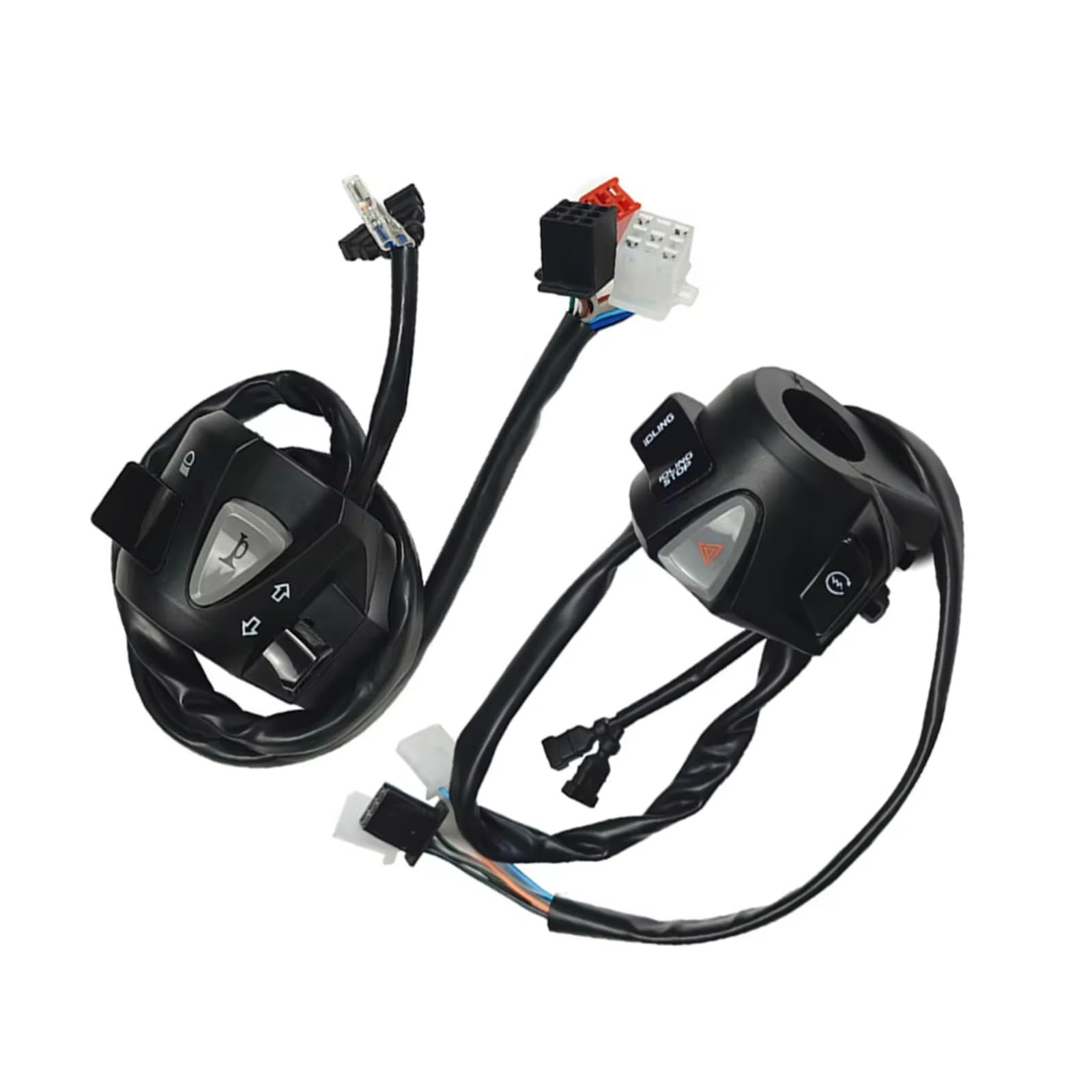 Interruttore di comando per manubrio moto Compatibile con PCX160/150 comando per clacson, indicatori di direzione e luci ricambio modificato scooter. Manubrio Kill Interruttore