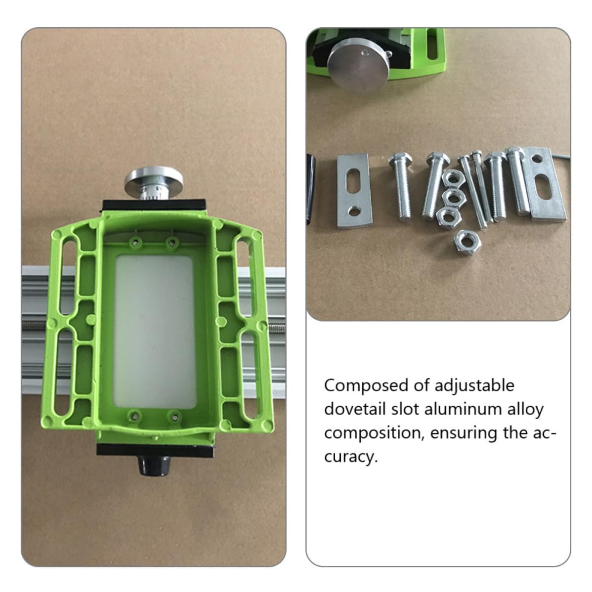 HEMOTON Mini Tornillo Banco para Fresadora Aluminio Resistente Mesa de Trabajo Ajustable Xy Compatible con Taladros de Banco Accesorios para Taller y Fresado